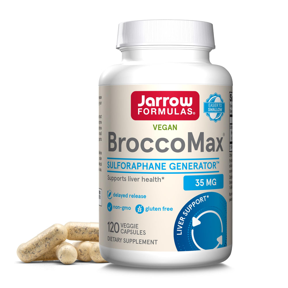 Jarrow Formulas frasco delantero mostrando nombre y cápsulas