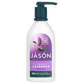 JASON botella frontal mostrando diseño y volumen 30 oz, limpieza suave