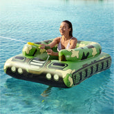 Jasonwell tank float front view showing playful tank design and stability