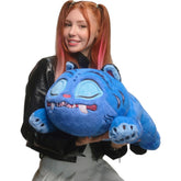 Jazwares Derpy Tiger vista frontal mostrando detalles vibrantes y atractivo visual