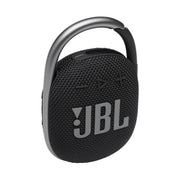 JBL Clip 4 vista frontal mostrando diseño compacto y potencia sonora
