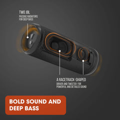 JBL Flip 6 held in hand demonstrating portable size and convenience
