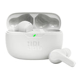 JBL Vibe Beam front packaging showing product and features, clear purchase benefit