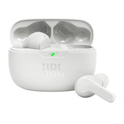 JBL Vibe Beam front packaging showing product and features, clear purchase benefit