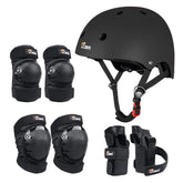 JBM helmet front view showing vents and secure fit benefit protection