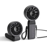 JISULIFE Life7 vista frontal del ventilador mostrando su diseño portátil y uso inmediato