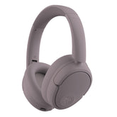 JLab JBuds Lux ANC front view in mauve showing sleek design and premium finish for style