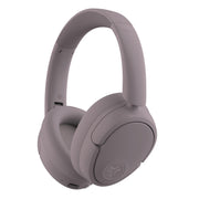 JLab JBuds Lux ANC front view in mauve showing sleek design and premium finish for style