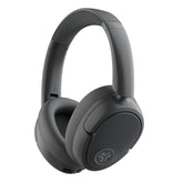 JLab JBuds Lux ANC front view in graphite with clear design and long battery benefit