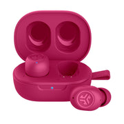 JLab JBuds Mini front packaging showing compact design and features