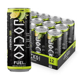 Origin Jocko Fuel GO frontal de lata mostrando etiqueta clara y sin azúcar