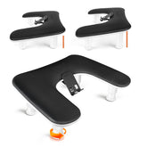 JODSONE reposabrazos frontal mostrando forma en U y confort