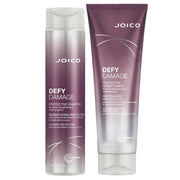 Joico Defy Damage pack frontal mostrando envases y beneficios