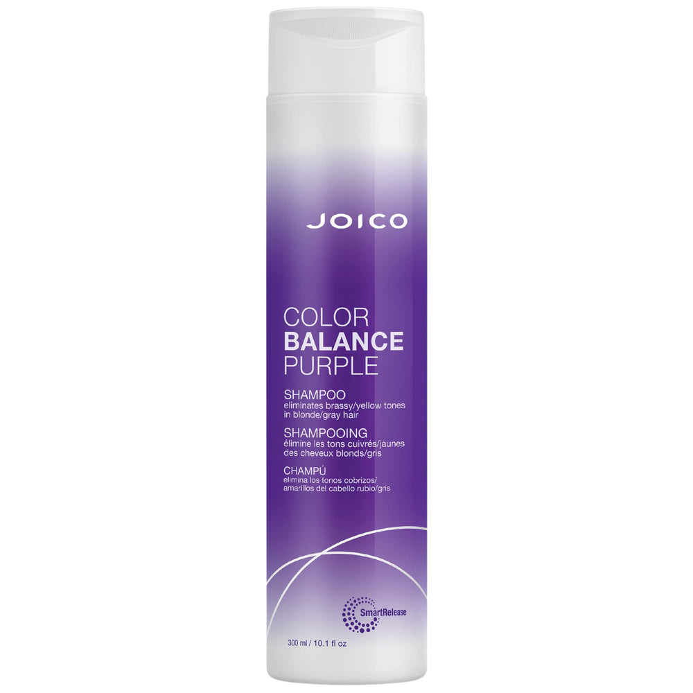 Joico envase frontal Color Balance Purple mostrando etiqueta y tamaño