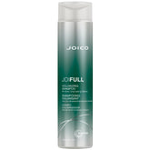 Joico frasco frontal con etiqueta visible y beneficio volumen ligero