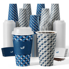 JOLLY CHEF vaso frontal 16 oz mostrando diseño bicolor y utilidad