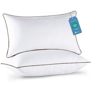 JOLLYVOGUE pack frontal mostrando dos almohadas king, confort inmediato