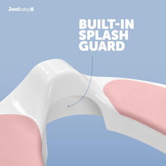 Jool Baby protector anti-salpicaduras frontal que reduce derrames y facilita limpieza