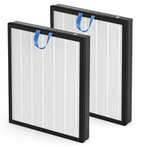 JORAIR replacement filter front view showing a two-pack and clear compatibility