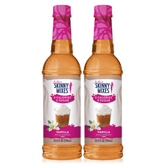 Jordan's Skinny Mixes botella frontal mostrando etiqueta y tamaño práctico
