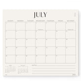 Jotsome calendario frente mostrando mes y diseño claro para planificación diaria