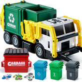 JOYIN camión de basura frontal mostrando el diseño y beneficio de juego realista