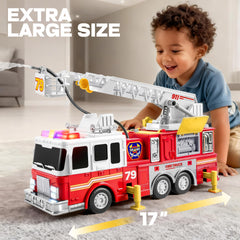 JOYIN escalera extendida mostrando altura y posibilidades de rescate