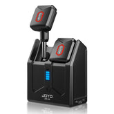 JOYO front view of transmitter and receiver showing compact design and portability