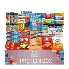 Jumbo Jumble frontal de la caja surtida mostrando empaques individuales y variedad