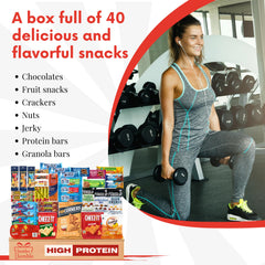 Jumbo Jumble selección de snacks en manos para fácil distribución en grupo