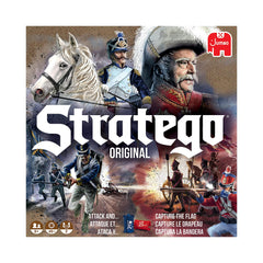 Jumbo Stratego privacy screen and two sorting trays organized for easy setup and storage