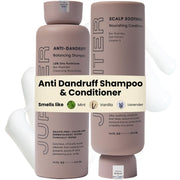 Jupiter duo front packaging showing bottles and benefit of clarifying care