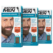 Just For Men vista frontal del empaque y beneficios del tinte
