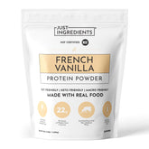 JUST INGREDIENTS front packaging showing label and benefits, clear ingredient transparency