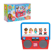 Just Play Danny Go! boombox front view showing speakers and colorful design, great for interactive play