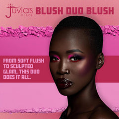 Juvia's Place aplicación con brocha para un rubor natural y modulable