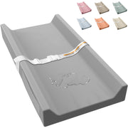 JVEOO front view of changing pad showing waterproof surface and neat design