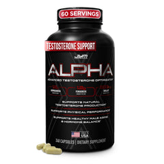 JYM Alpha JYM X front packaging showing bottle and label, conveys sustained support