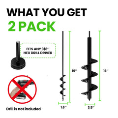 K-Brands close-up of spiral flute showing cutting edge and efficient soil removal benefit