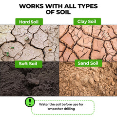 K-Brands hex shank detail illustrating secure drill connection and stable operation benefit