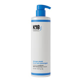 K18 front bottle view showing packaging and clear product identity benefit clarity