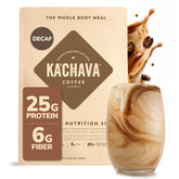 Ka'Chava coffee tub front view showing branding and serving count advantage