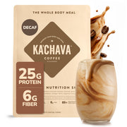 Ka'Chava coffee tub front view showing branding and serving count advantage