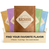 Ka'Chava front packaging showing variety pack, clear product branding and benefit