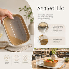 Kaderron filled with hot soup, showing heat-safe use and portability