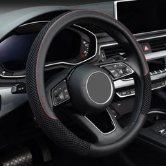 KAFEEK vista frontal de la funda, protege y embellece el volante