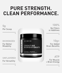 Kaged creatina mezclada en batido proteico, complemento post-entreno práctico