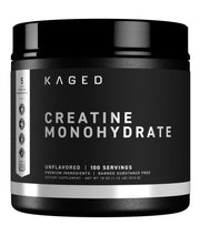 Kaged envase frontal mostrando diseño y cantidad, claridad y confianza