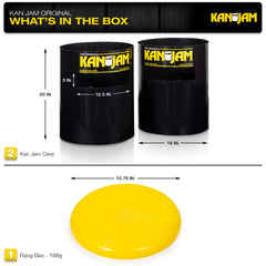 Kan Jam folded flat for compact storage and effortless portability benefit