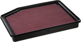 K&N front view of 33-5083 filter showing fit and airflow benefit